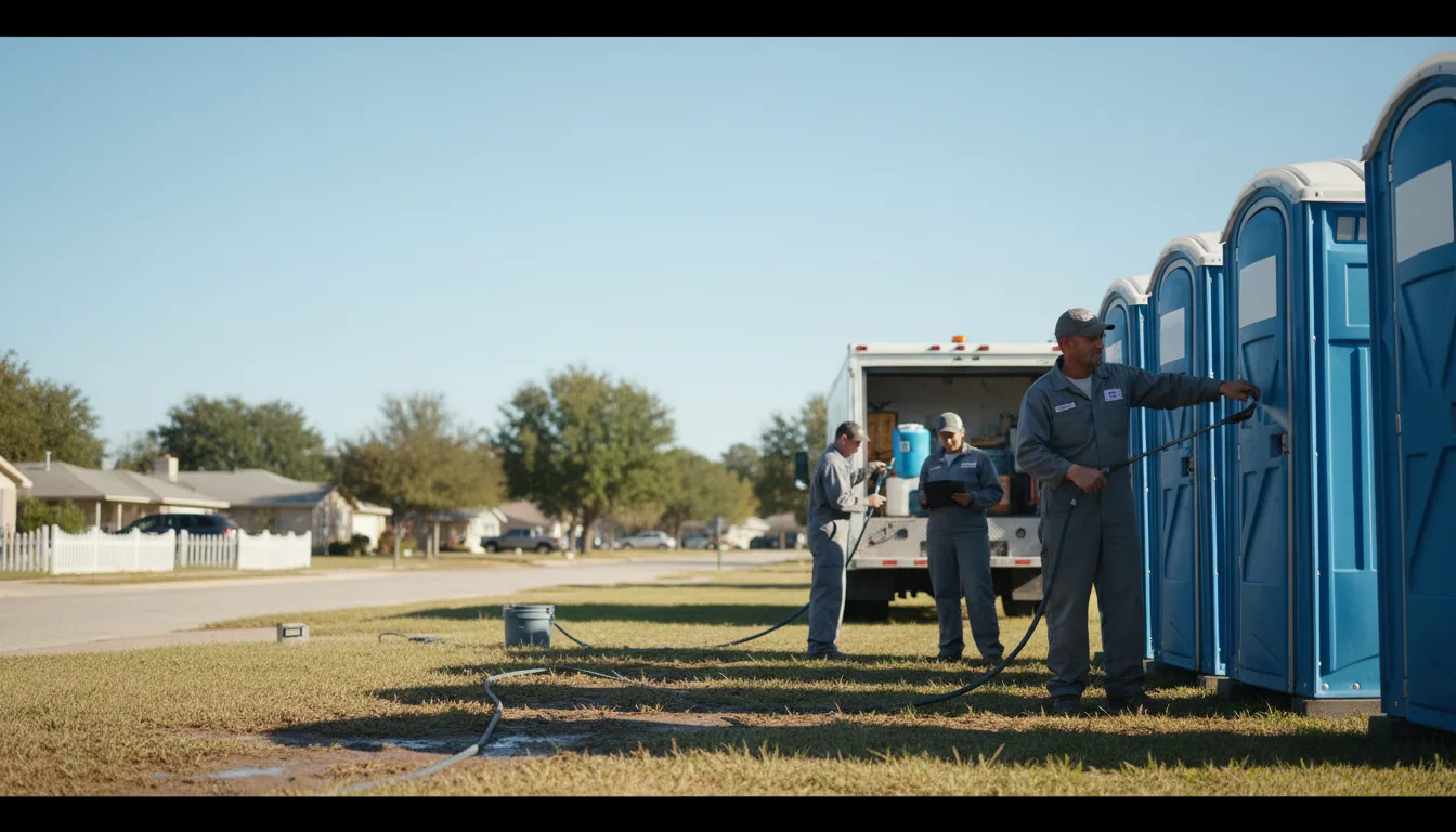 Long-Term Portable Toilet Rental in Midwest City, OK near me